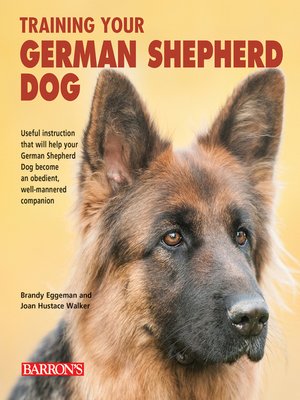 cover image of Training Your German Shepherd Dog